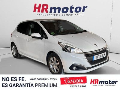 Usado Peugeot 208 Style 82 CV (60 kW) 2016 Blanco Utilitario