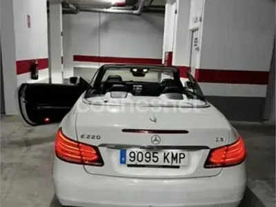 Usado Mercedes E250 204 CV (150 kW) 2014 Blanco Descapotable