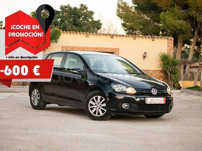 Usado VW Golf VI Sport 105 CV (77 kW) 2011 Negro Utilitario