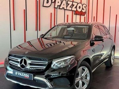 Usado Mercedes GLC220 170 CV (125 kW) 2018 Negro SUV