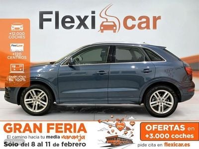 Usado Audi Q3 Premium 150 CV (110 kW) 2016 Azul SUV