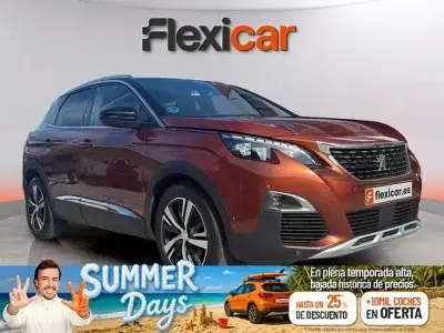 Usado Peugeot 3008 GT 130 CV (95 kW) 2021 Naranja SUV