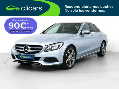 Usado Mercedes C220 170 CV (125 kW) 2017 Gris Berlina
