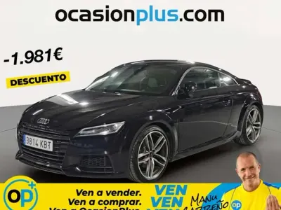 Usado Audi TT 230 CV (169 kW) 2017 Negro Coupe