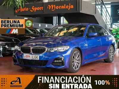 Usado BMW 318 Shadowline 150 CV (110 kW) 2020 Azul Berlina