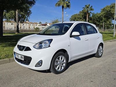 Usado Nissan Micra Acenta 80 CV (58 kW) 2017 Blanco Utilitario
