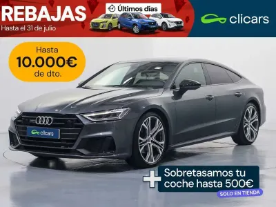 Usado Audi A7 Sportback 286 CV (210 kW) 2020 Gris Utilitario