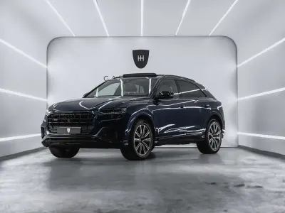 Usado Audi Q8 462 CV (339 kW) 2021 Azul SUV