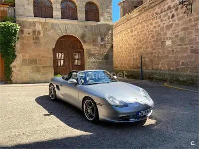 Usado Porsche Boxster 266 CV (195 kW) 2004 Gris / plata Descapotable