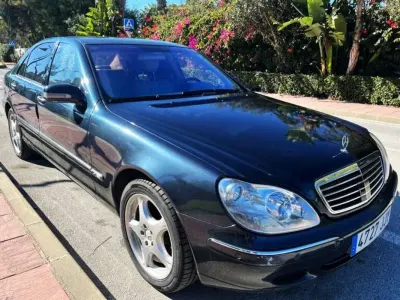 Usado Mercedes S600 367 CV (269 kW) 2000 Azul Berlina