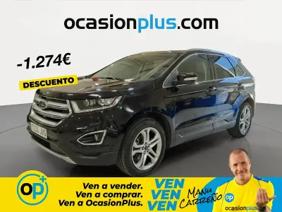 Usado Ford Edge Titanium 180 CV (132 kW) 2016 Negro SUV