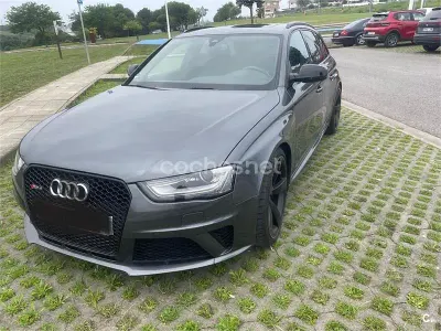 Usado Audi RS4 450 CV (330 kW) 2015 Gris / plata Familiar