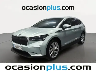 Usado Skoda Enyaq iV 150 kW (204 CV) 2021 Gris plata SUV