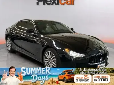 Usado Maserati Ghibli 275 CV (202 kW) 2016 Negro Berlina