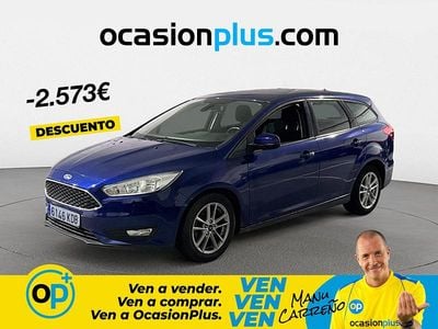 Usado Ford Focus Business Edition 120 CV (88 kW) 2017 Azul Familiar