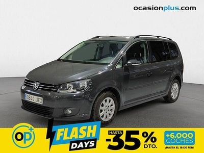 Usado VW Touran Edition 105 CV (77 kW) 2015 Gris Monovolumen