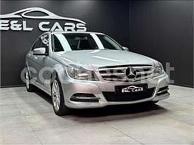 Usado Mercedes C200 Avantgarde 136 CV (100 kW) 2012 Gris / plata Familiar