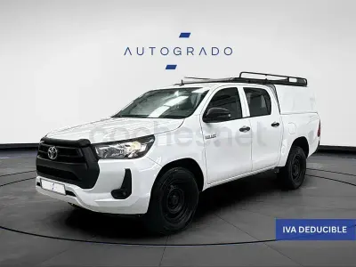 Usado Toyota HiLux 150 CV (110 kW) 2021 Blanco Pickup/Camioneta