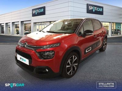 Usado Citroën C3 Shine 102 CV (75 kW) 2022 Rojo Utilitario