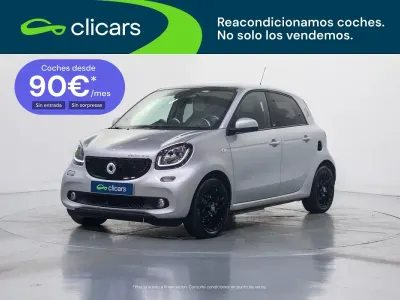 Usado Smart ForFour Electric Drive Passion 60 kW (82 CV) 2018 Gris