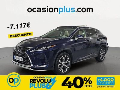 Usado Lexus RX450h Executive Line 313 CV (230 kW) 2021 Azul SUV