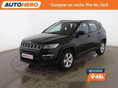 Usado Jeep Compass Longitude 120 CV (88 kW) 2018 Negro SUV