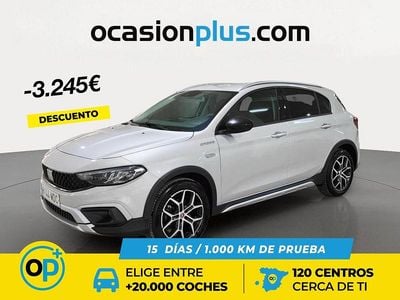 Gris Usado 2022 Fiat Tipo Cross Familiar | 14.690 € (Precio justo)