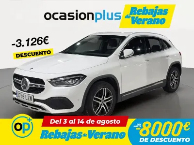Usado Mercedes GLA200 150 CV (110 kW) 2022 Blanco SUV