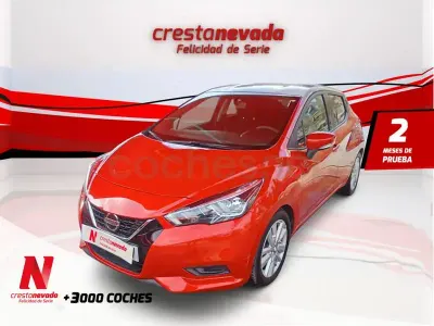 Usado Nissan Micra Acenta 100 CV (73 kW) 2020 Rojo Utilitario