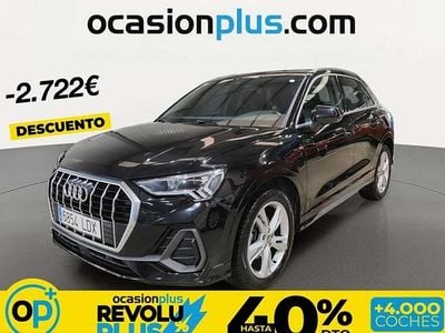 Usado Audi Q3 S-Line 150 CV (110 kW) 2020 Negro SUV