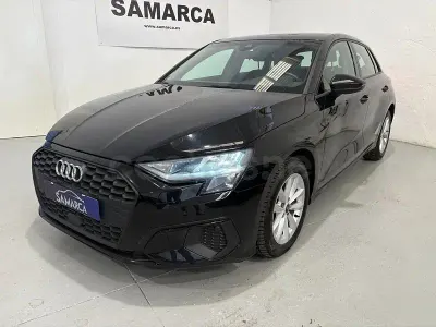 Usado Audi A3 150 CV (110 kW) 2021 Negro Berlina