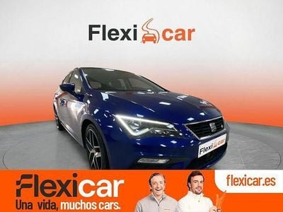 Usado Seat Leon FR 150 CV (110 kW) 2018 Azul Berlina