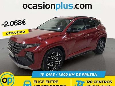 Usado Hyundai Tucson N Line 150 CV (110 kW) 2023 Rojo SUV