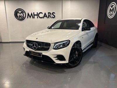 Usado Mercedes GLC43 AMG 367 CV (269 kW) 2019 Blanco Coupe