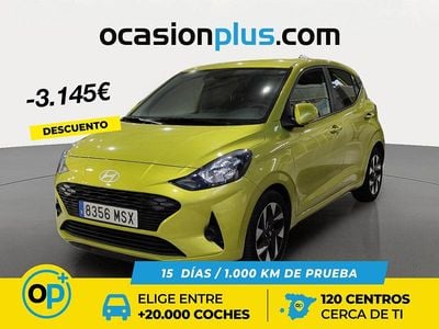 Usado Hyundai i10 63 CV (46 kW) 2024 Verde Utilitario