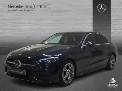 Occasion Mercedes C200 AMG line 204 PK (150 kW) 2021 Blauw Sedan