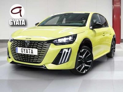 Usado Peugeot e-208 GT 114 kW (156 CV) 2024 Amarillo Utilitario
