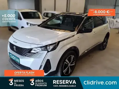 Usado Peugeot 5008 GT 131 CV (96 kW) 2021 Blanco SUV