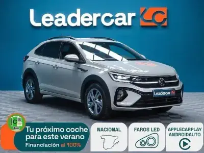 Usado VW Taigo R-line 110 CV (80 kW) 2023 Gris SUV