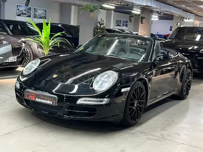 Usado Porsche 911 Carrera Cabriolet 325 CV (239 kW) 2006 Negro Descapotable