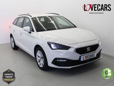 Usado Seat Leon ST Style 115 CV (84 kW) 2022 Blanco Familiar
