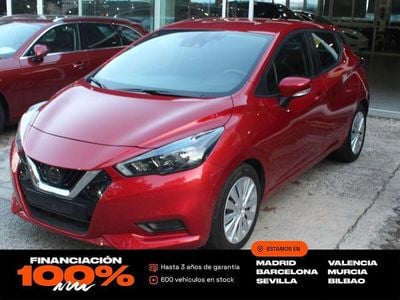Rojo Usado 2022 Nissan Micra Tekna Utilitario | 11.650 € (Precio justo)