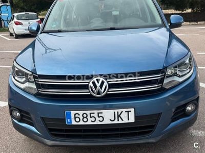 Usado VW Tiguan 110 CV (80 kW) 2015 Azul SUV