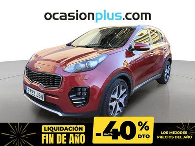 Rojo Usado 2016 Kia Sportage GT-Line SUV | 18.139 € (Caro)