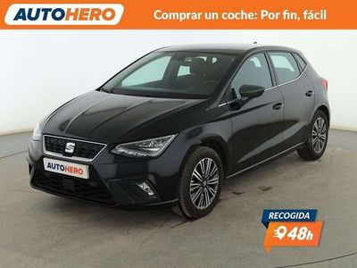 Usado Seat Ibiza XCELLENCE 95 CV (69 kW) 2018 Negro Utilitario