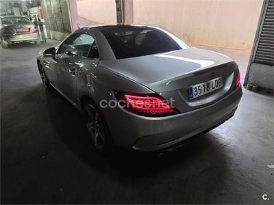 Usado Mercedes SLC250 204 CV (150 kW) 2016 Gris / plata Descapotable