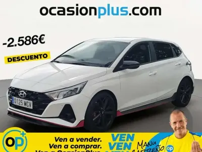 Begagnad Hyundai i20 204 HK (150 kW) 2022 Vit Halvkombi