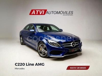 Azul Usado 2014 Mercedes C220 AMG Berlina | 19.890 € (Un poco caro)