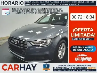 Usado Audi A3 Premium 151 CV (111 kW) 2020 Gris Berlina