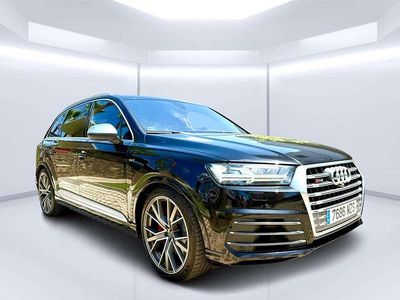 Usado Audi SQ7 S-Line 435 CV (319 kW) 2017 Negro SUV